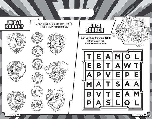 PAW Patrol - Giant Activity Pad - To the Rescue!