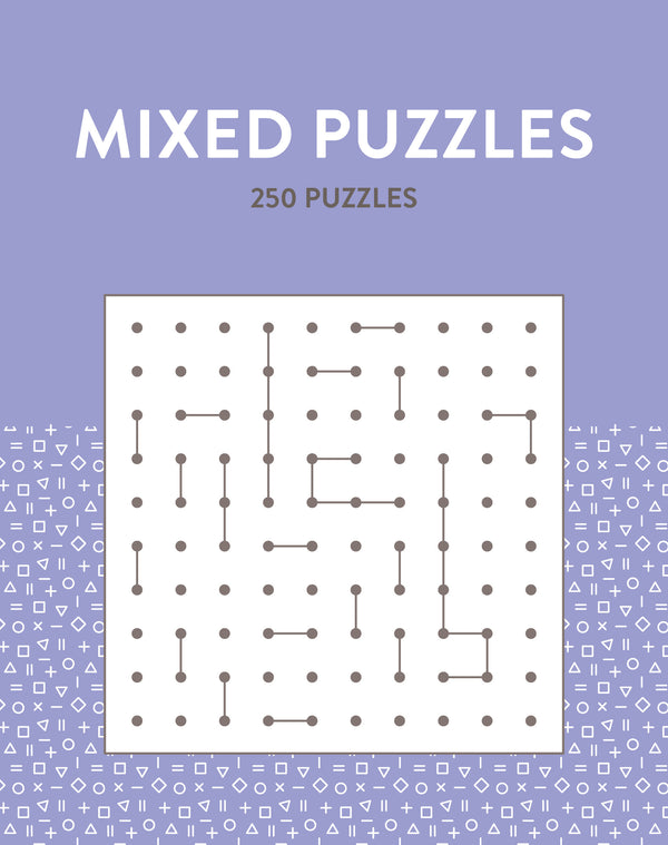 250 Puzzles - Mixed Puzzles - Pastel Purple