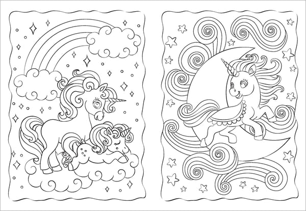 Unicorn - 32pp Colouring Book