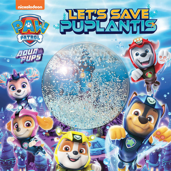 PAW Patrol - Die-Cut Gel Portal Picture Book - Let's Save Puplantis