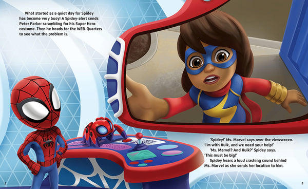 Spidey and His Amazing Friends - Collect-Me Book - Construction Destruction