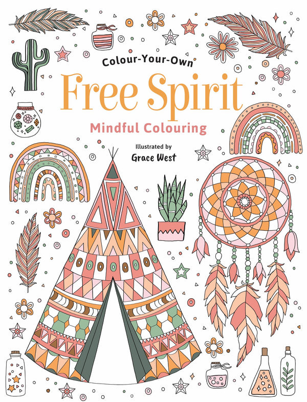Mindful Colouring - Free Spirit
