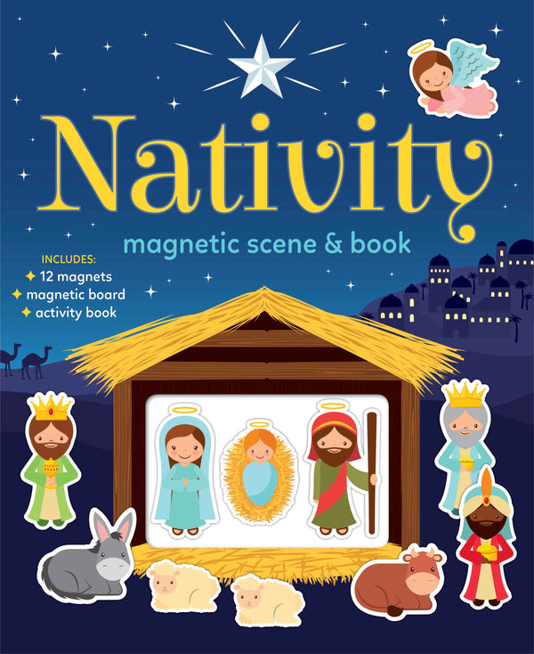 Magnetic Folder - Nativity Scene