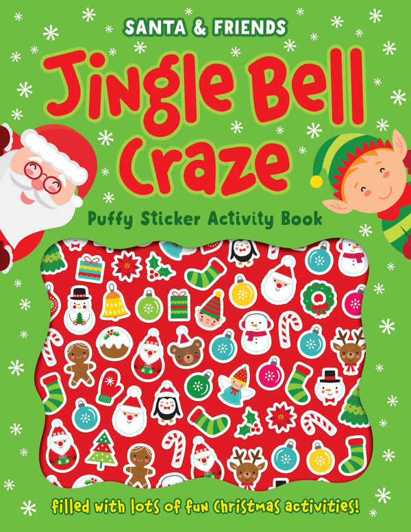 Santa & Friends Jingle Bell Craze Puffy Sticker Book