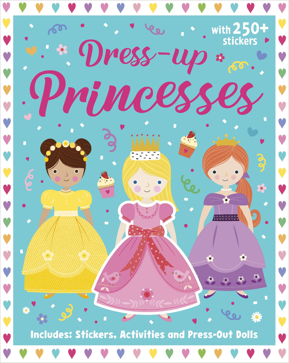 Sticker Dress-Up Book - Princesses