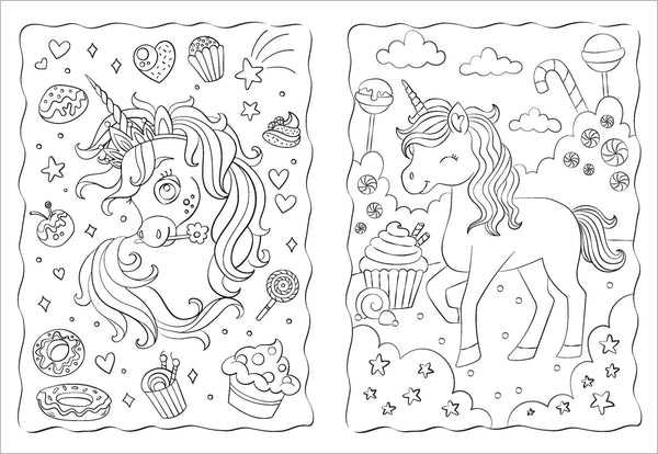 Unicorn - 32pp Colouring Book