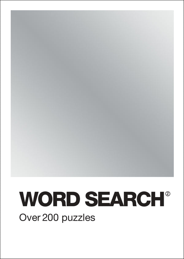 Colour Block Puzzle Book - Word Search (Silver)