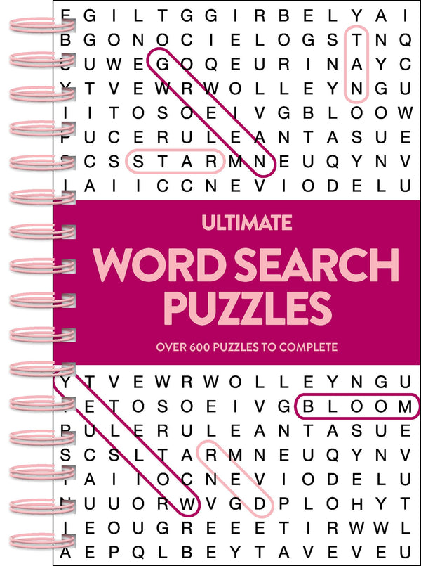 Ultimate 600 Puzzles - Word Search - Plum