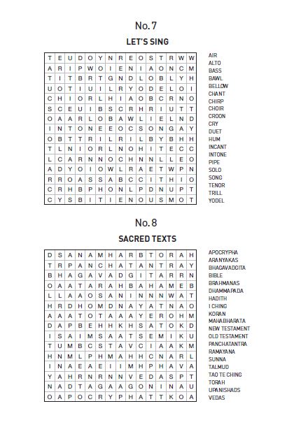 500 Puzzles Book - Word Search