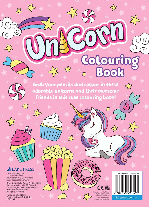 Unicorn - 32pp Colouring Book
