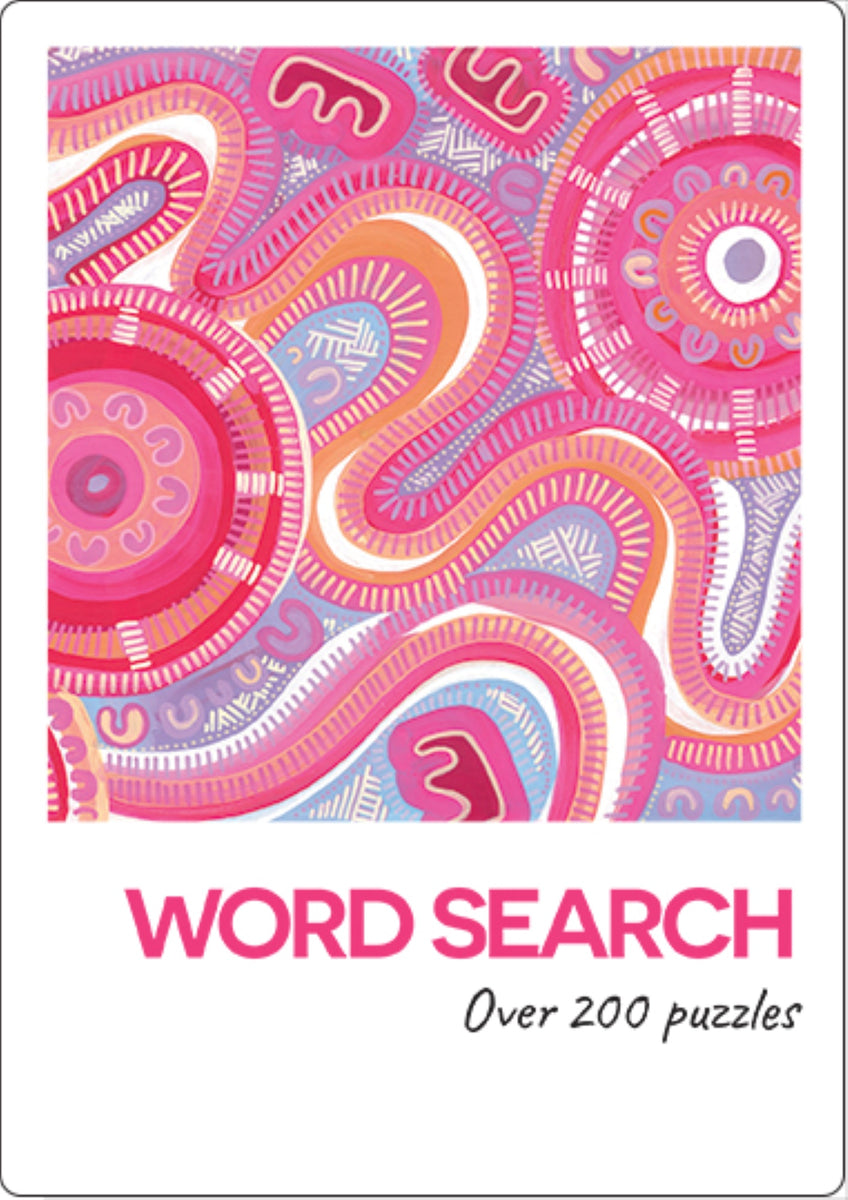 Aboriginal Art Puzzle Book - Word Search