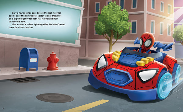 Spidey and His Amazing Friends - Collect-Me Book - Construction Destruction