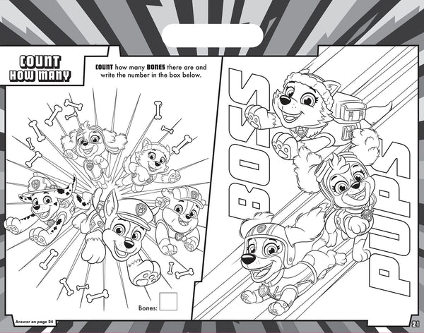 PAW Patrol - Giant Activity Pad - To the Rescue!