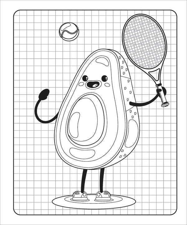 Markerific - Activity Folder - Frutti Friends