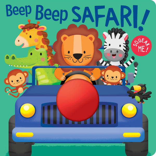 Squeak Me! - Board Book - Beep, Beep Safari!
