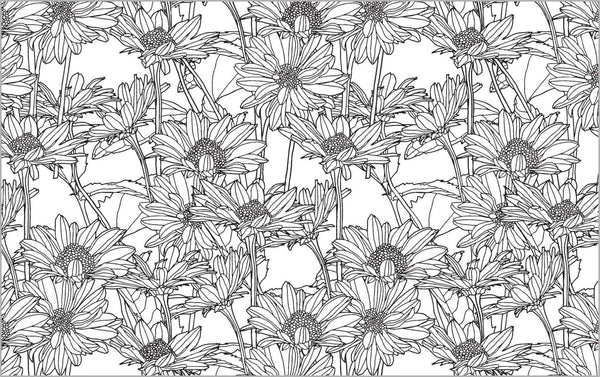 Colour Vibes - Adult Colouring Book - Botanical