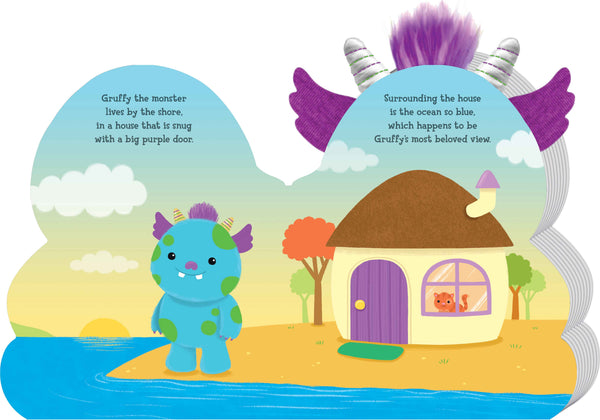 Chunky Plush Book - Gruffy the Monster