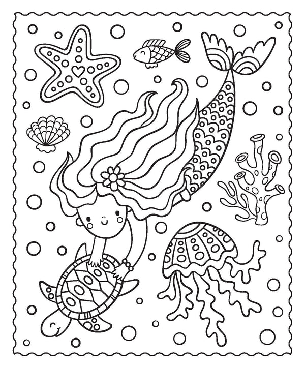 Markerific - Activity Folder - Mermaid Metallics
