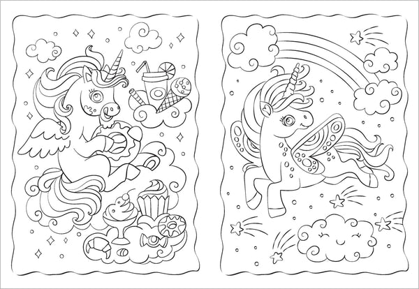 Unicorn - 32pp Colouring Book