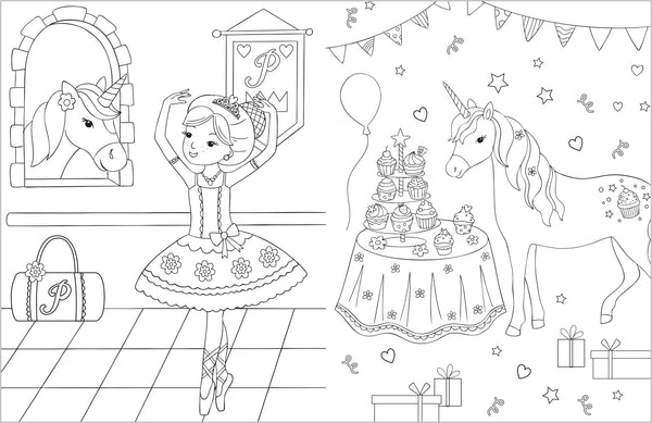 Unicorn Magic - Tattoo Activity Book