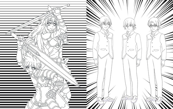 Wall Art - Manga Colouring (FSC)