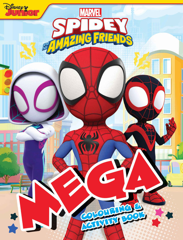 Spidey and His Amazing Friends - Mega Colouring Book