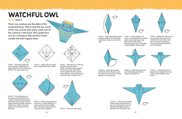 Origami Activity Book - Enchanted