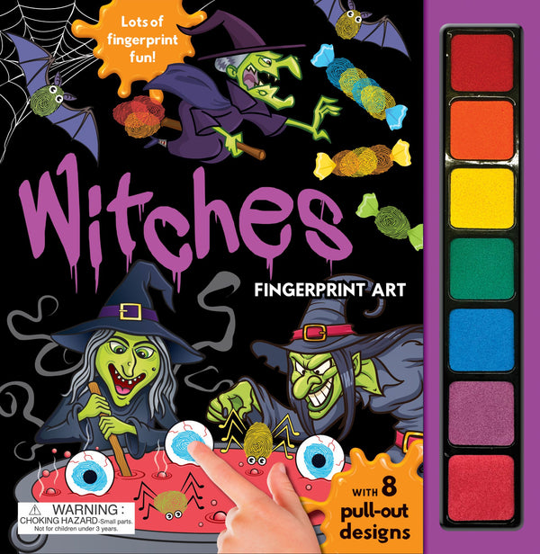 Fingerprint Art - Witches