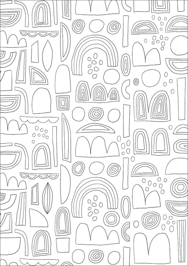 Mindful Colouring - Free Spirit