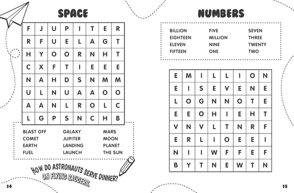 Brain-Busting Puzzles for Kids - Word Search