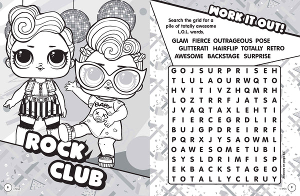 L.O.L Surprise! Mega Colouring Book - Totally Awesome