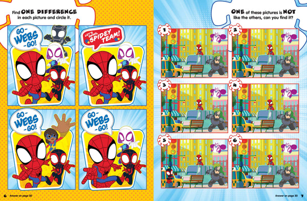 Spidey and His Amazing Friends - Spot the Difference