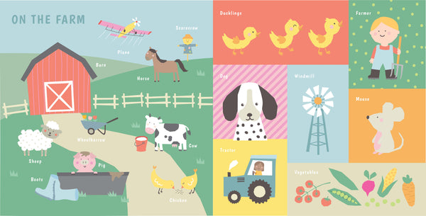 Padded Learning Book - 100 First Words