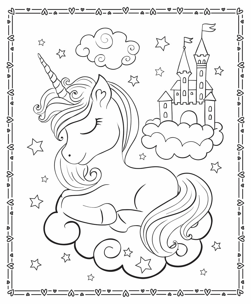 Markerific - Activity Folder - Unicorn Wishes – Lake Press