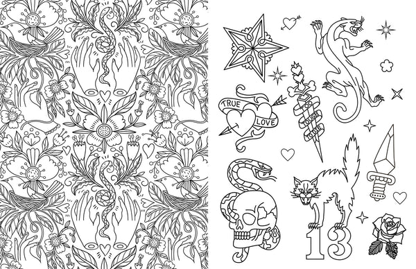 Tattoo Activity Book - Iconic Inks