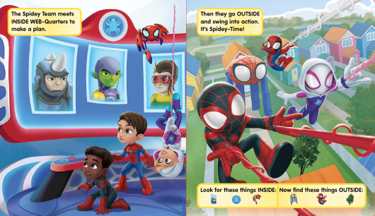 Spidey and His Amazing Friends - Board Book - Opposites