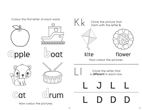 Little Genius Vol. 2 - Small Activity Pad - ABC Fun