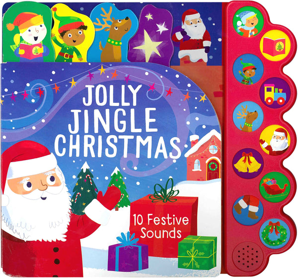 10 Button Sound Books - Jolly Jingle Christmas