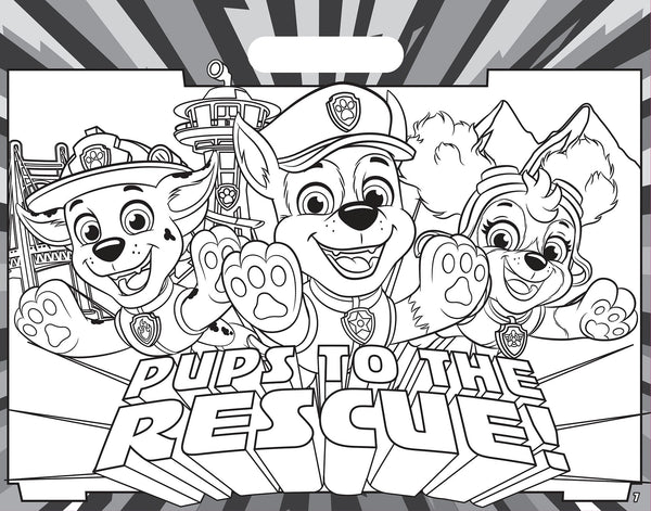 PAW Patrol - Giant Activity Pad - To the Rescue!