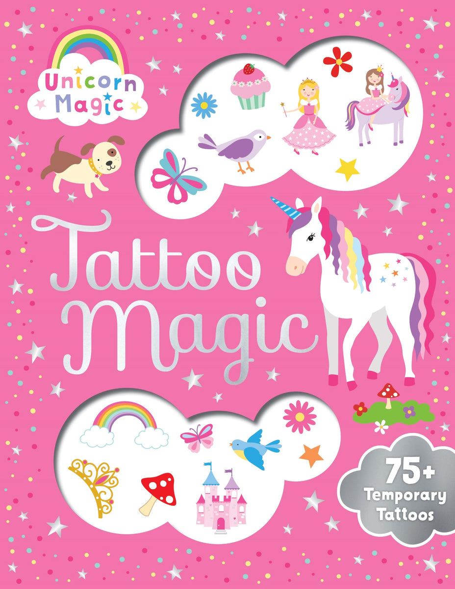 Unicorn Magic - Tattoo Activity Book