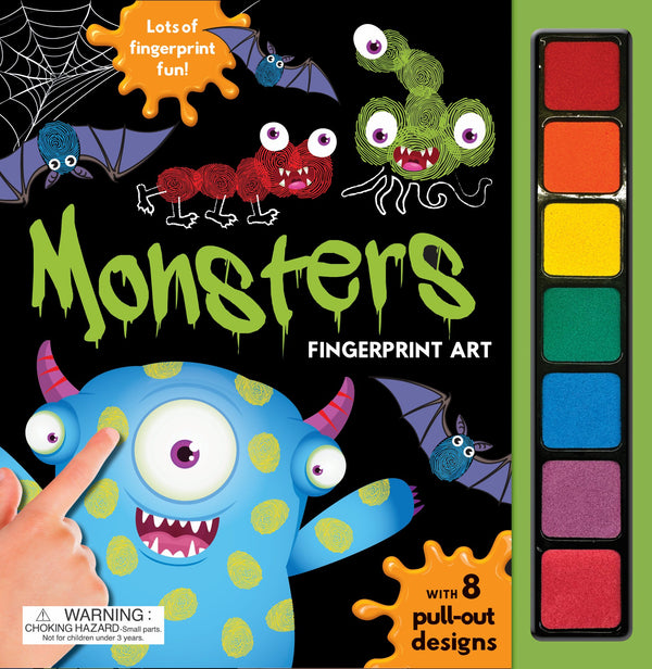 Fingerprint Art - Monsters