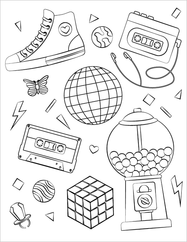 Gem Art Colouring Book - Unicorn