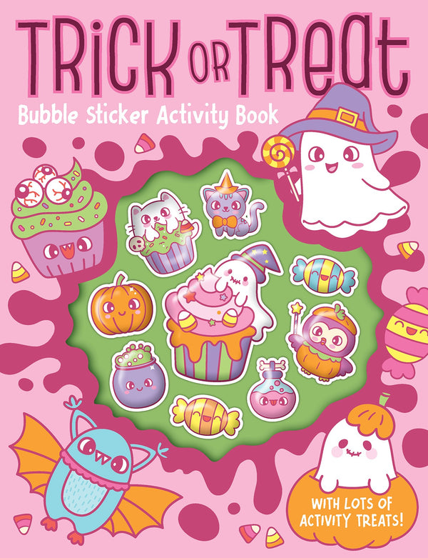 Bubble Sticker Activity Book - Trick or Treat