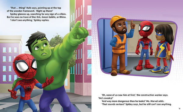 Spidey and His Amazing Friends - Collect-Me Book - Construction Destruction