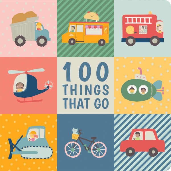 Padded Learning Book - 100 Things That Go