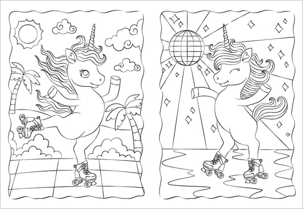 Unicorn - 32pp Colouring Book