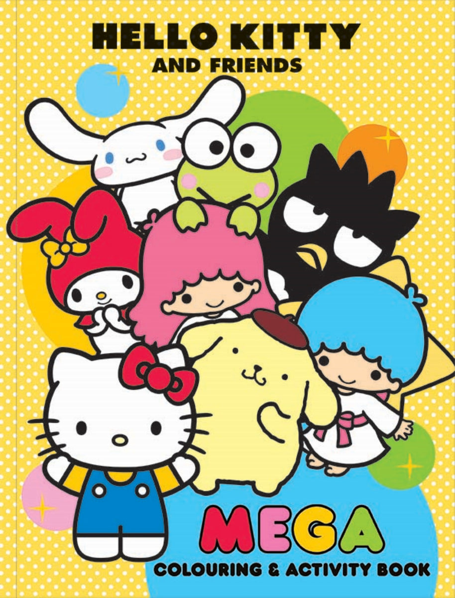 Hello Kitty and Friends - Mega Colouring Book