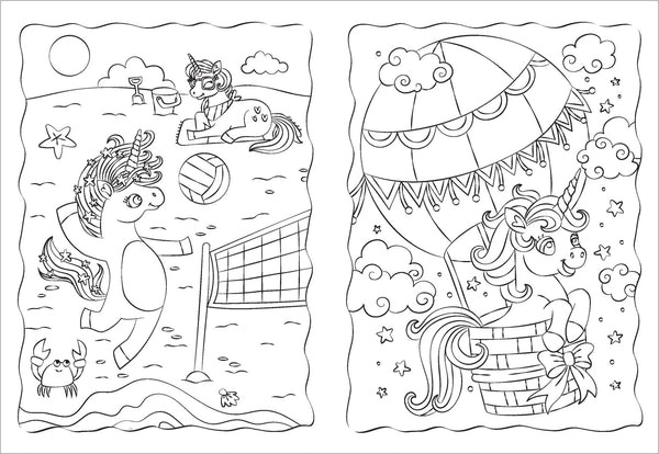 Unicorn - 32pp Colouring Book