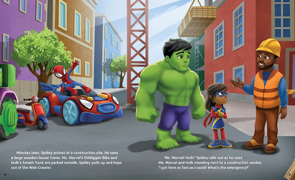 Spidey and His Amazing Friends - Collect-Me Book - Construction Destruction