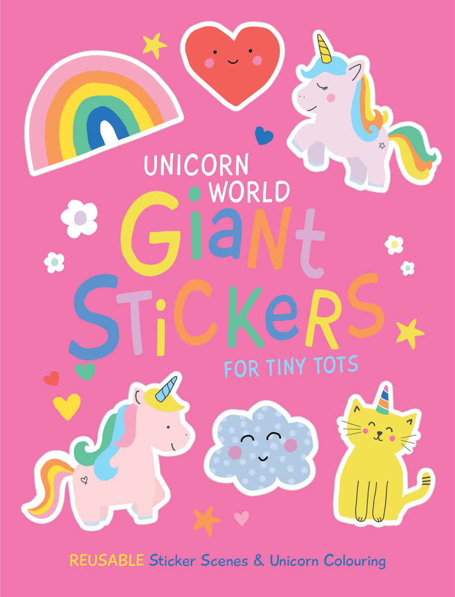 Giant Stickers for Tiny Tots - Unicorn World`